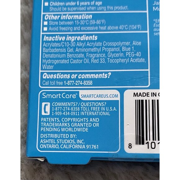 Smart Care Scented Hand Sanitizer Spray 1.35 Fl Oz Fresh Rain Hydrating NEW - Picture 9 of 9